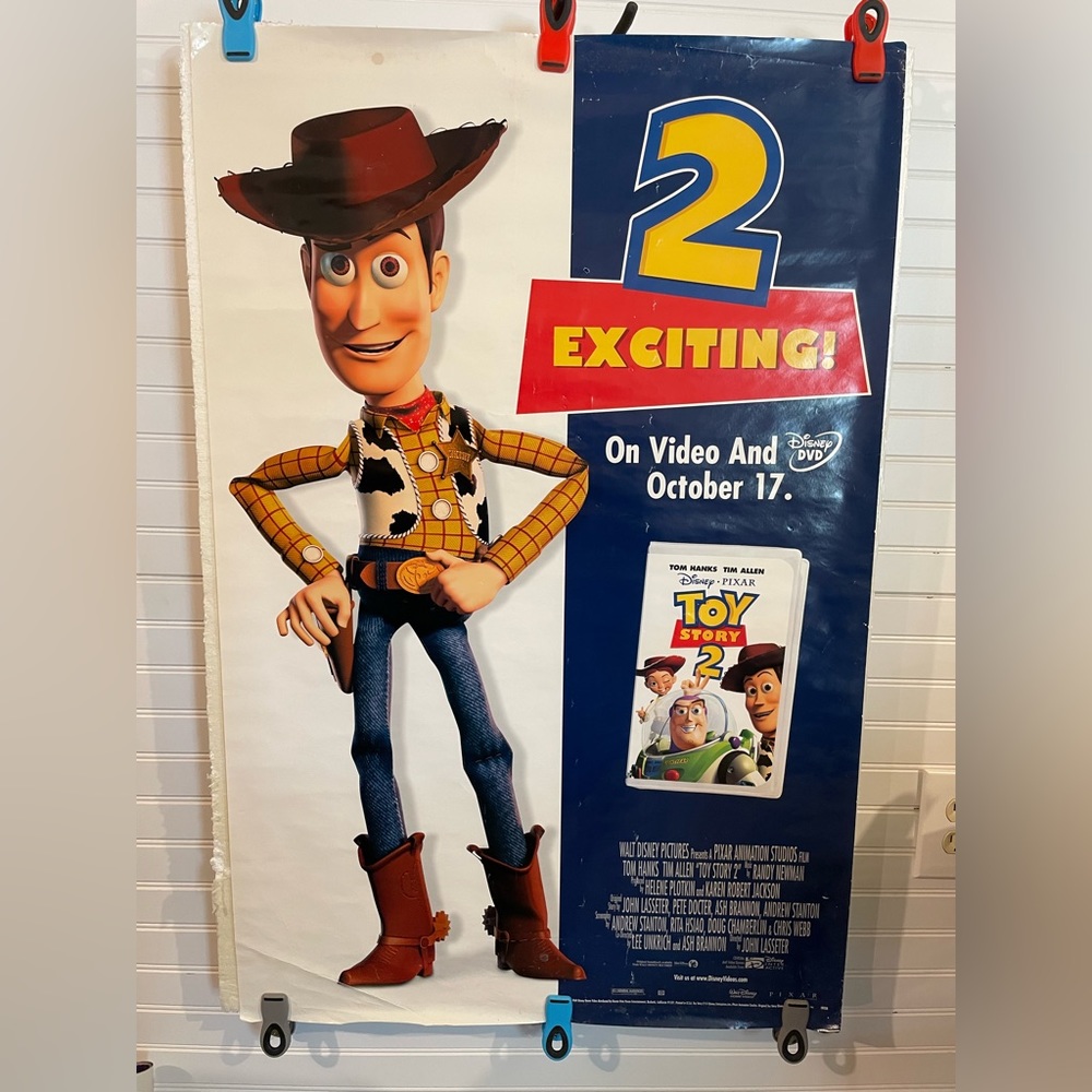 Vintage 2000 “Toy Story 2” Woody 27” x 40” Movie Poster